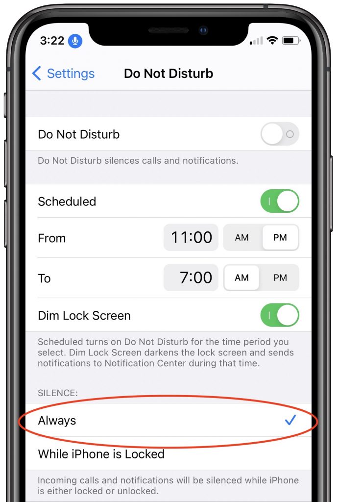 How to Make Sure Your iPhone Doesn’t Make Noise in the Night | Mid